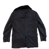 Massimo Sforza - Waterproof Silk Coat with removable Beaver Lining & Collar - Jacket | Outlet & Sale