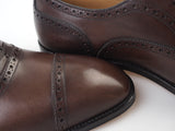 Paolo Scafora - Classic leather derby brogue Shoes - Shoes | Outlet & Sale