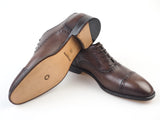 Paolo Scafora - Classic leather derby brogue Shoes - Shoes | Outlet & Sale
