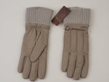 Stefano Ricci - Leather gloves Cashmere lining Eagle - Gloves | Outlet & Sale