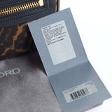 Tom Ford - Leopard-Print Suede Wash Bag - Toiletry | Outlet & Sale
