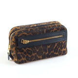 Tom Ford - Leopard-Print Suede Wash Bag - Toiletry | Outlet & Sale