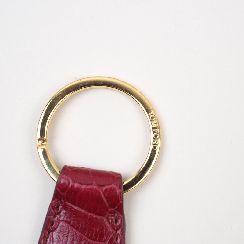 Tom Ford - Unisex Ostrich Key Chain - Key Chain | Outlet & Sale