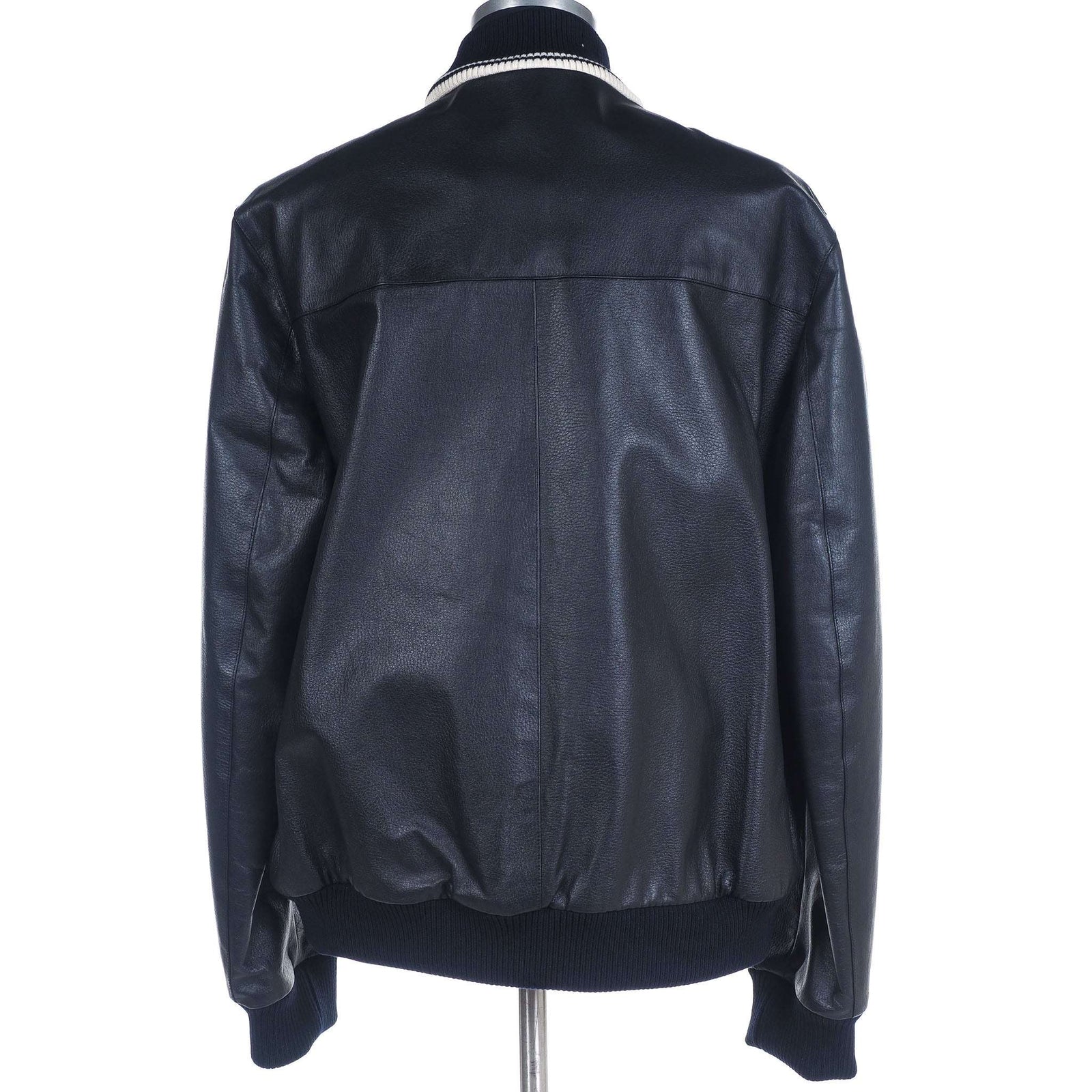 Lambskin Leather Combi Jacket ラムスキン レザーコンビジャケット 