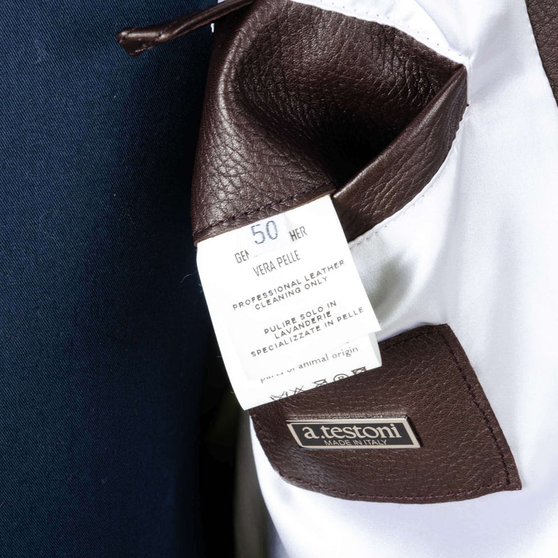a.Testoni - Lambskin Safari Coat - Jacket | Outlet & Sale