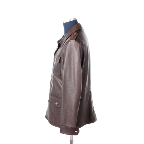 a.Testoni - Lambskin Safari Coat - Jacket | Outlet & Sale