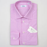 Belvest - Dress Shirt Purple Check Regular - Dress Shirt | Outlet & Sale
