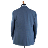 Canali - Blue Impeccabile Wool Check Suit - Suit | Outlet & Sale