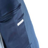 Canali - Blue Impeccabile Wool Check Suit - Suit | Outlet & Sale