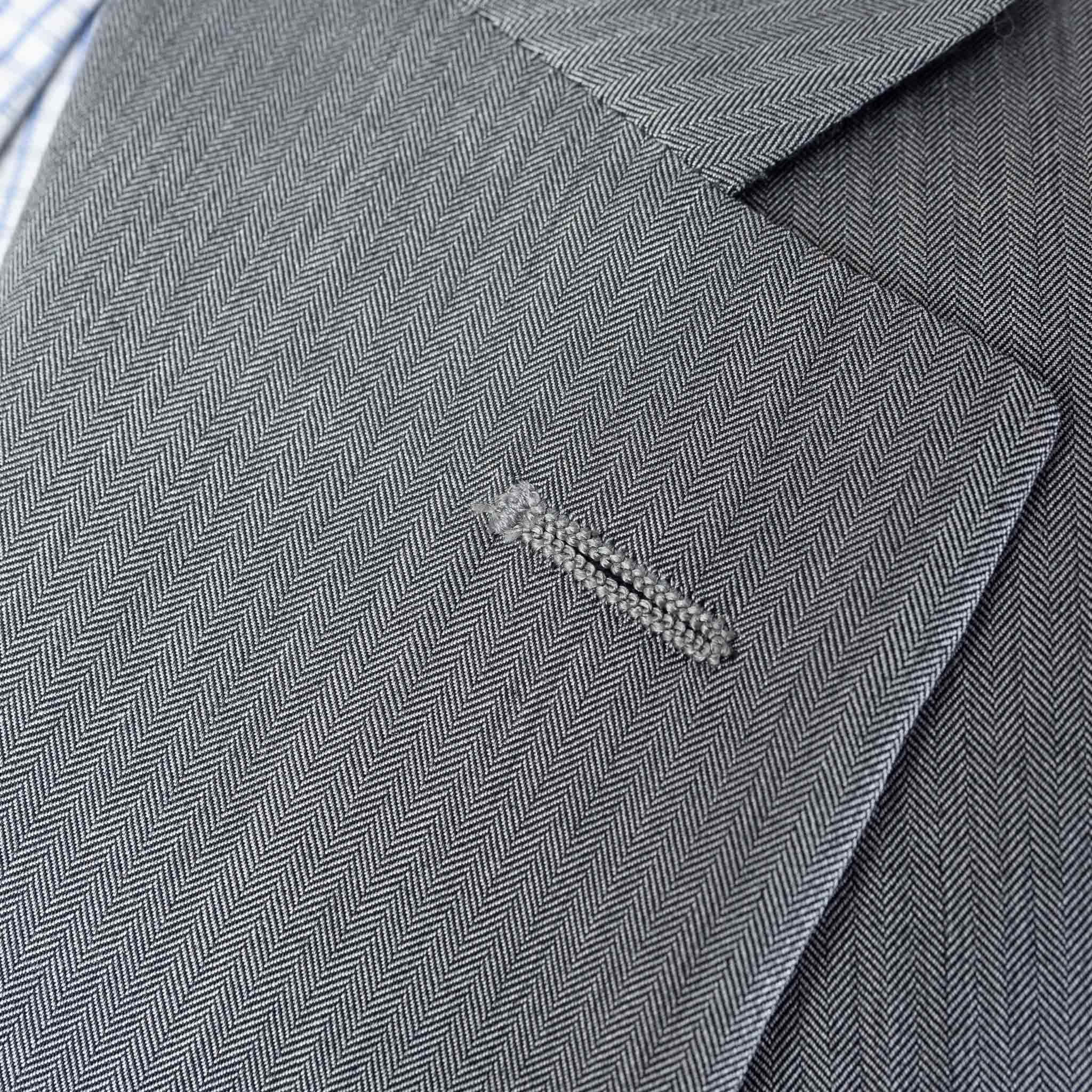 Canali - Men's Exclusive Silk Suit - Herringbone pattern ᐅ €999 SALE ...