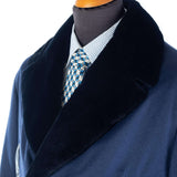 Hettabretz - Cashmere Double Breast with removable Shaved Mink collar - Jacket | Outlet & Sale
