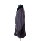 Hettabretz - Cashmere Long Coat with Removable Persian Collar - Jacket | Outlet & Sale