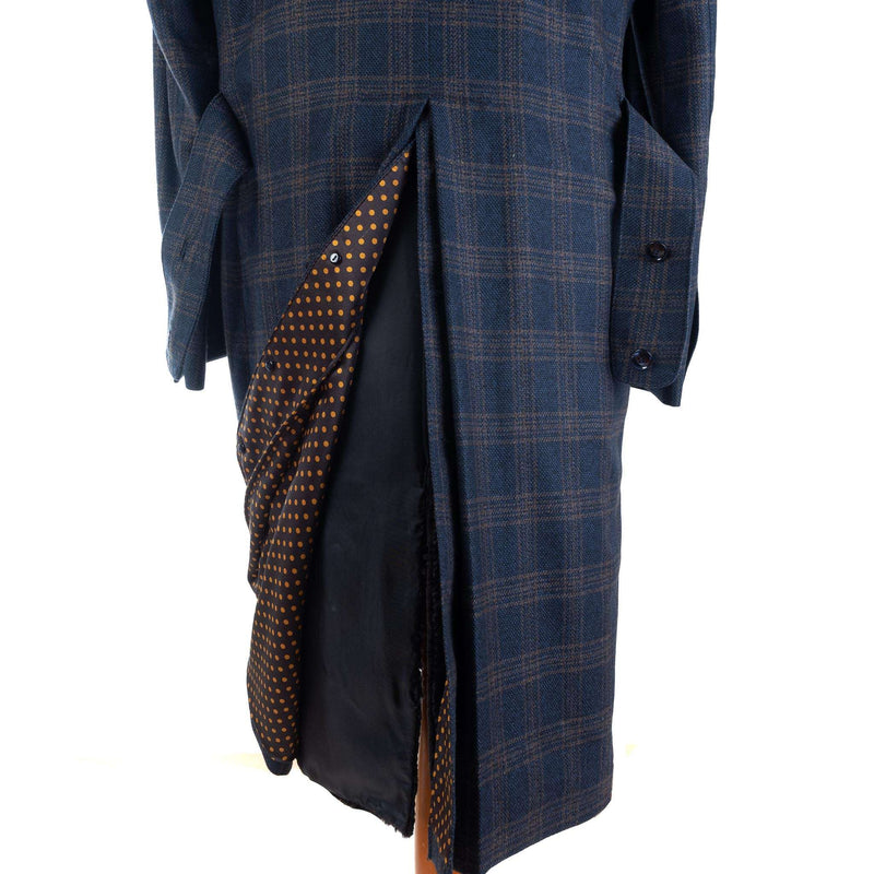 Hettabretz - Cashmere Long Coat with Sable Collar and Shaved Mink/Silk lining - Jacket | Outlet & Sale