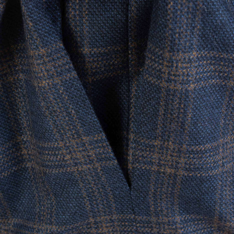 Hettabretz - Cashmere Long Coat with Sable Collar and Shaved Mink/Silk lining - Jacket | Outlet & Sale