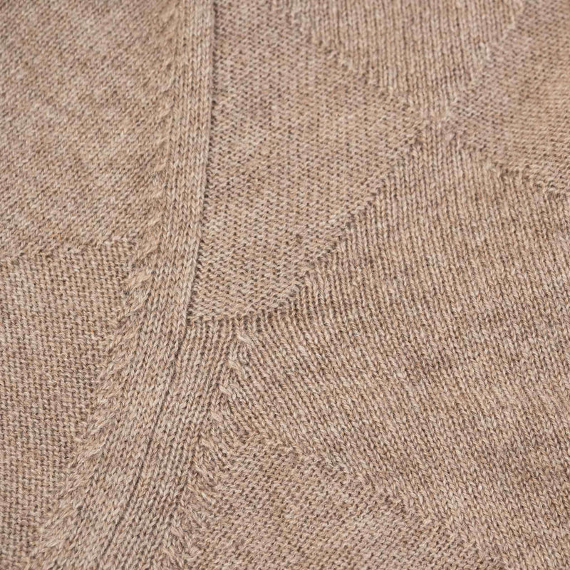 Hettabretz - Cashmere Sweater Mirco Symmetric Pattern - Sweater | Outlet & Sale