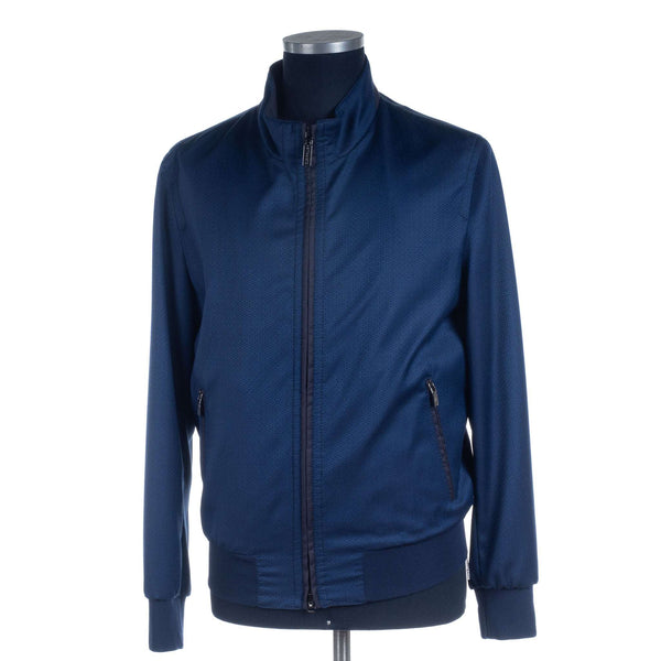 Hettabretz - Casual Business Chic Blouson in Royal Blue - Jacket | Outlet & Sale