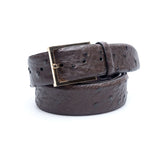 Hettabretz - Classic Ostrich Belt Gold - Belt | Outlet & Sale