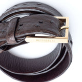 Hettabretz - Classic Ostrich Belt Gold - Belt | Outlet & Sale