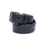 Hettabretz - Classic Ostrich Belt Silver - Belt | Outlet & Sale