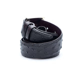 Hettabretz - Classic Ostrich Belt Silver - Belt | Outlet & Sale