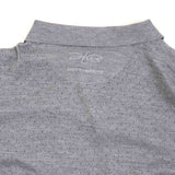 Hettabretz - Crocodile Insert Zipp Pull Cashmere & Silk Polo Grey - T-Shirt | Outlet & Sale