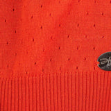 Hettabretz - Crocodile Insert Zipp Pull Cashmere & Silk Polo Red - T-Shirt | Outlet & Sale