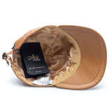 Hettabretz - Crocodile Luxury Cap with Logo - Honey / Brown - Hat | Outlet & Sale