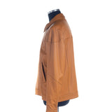 Hettabretz - Deerleather Biker-Coat with Contrast Stich - Jacket | Outlet & Sale