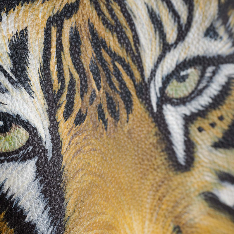 Hettabretz - Leather Blouson Hand-painted Tiger - Jacket | Outlet & Sale