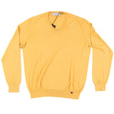 Hettabretz - Pima Cotton V-Neck Sweater - Sweater | Outlet & Sale