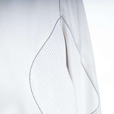 Hettabretz - Silk and Lambskin White Blouson - Jacket | Outlet & Sale