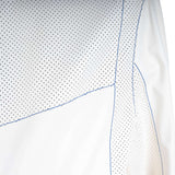 Hettabretz - Silk and perforated Lambskin Blouson - Symmetrical Contrast Stitch - Jacket | Outlet & Sale