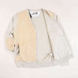 Hettabretz - Silk Cardigan with Perforated Lambskin - Sweater | Outlet & Sale