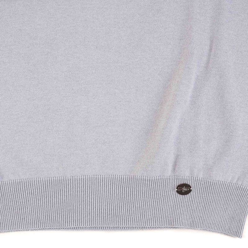 Hettabretz - Thick Pima Cotton V-Neck Sweater - Sweater | Outlet & Sale