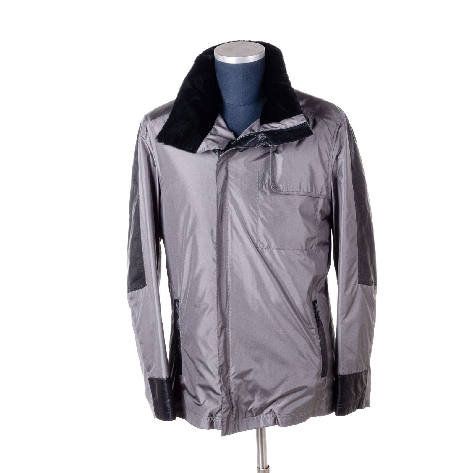 Hettabretz Men s Waterproof Silk Coat with Kangaroo leather trim 1.250 SALE Fashion Flow Vienna Click Explore