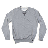 Hettabretz - Wool Sweater with Crocodile V Insert - Sweater | Outlet & Sale