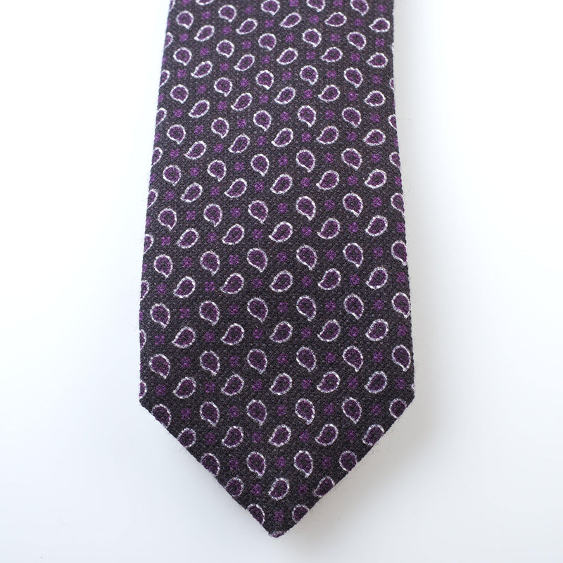ISAIA - Tie "4 Fold" Mini Multicolor Paisley - Tie | Outlet & Sale