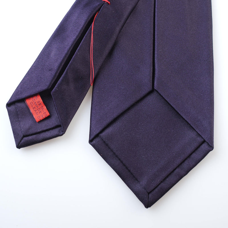 ISAIA - Tie "5 Fold" Solid pattern - Tie | Outlet & Sale
