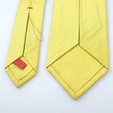 ISAIA - Tie "5 Fold" Yellow Dots - Tie | Outlet & Sale