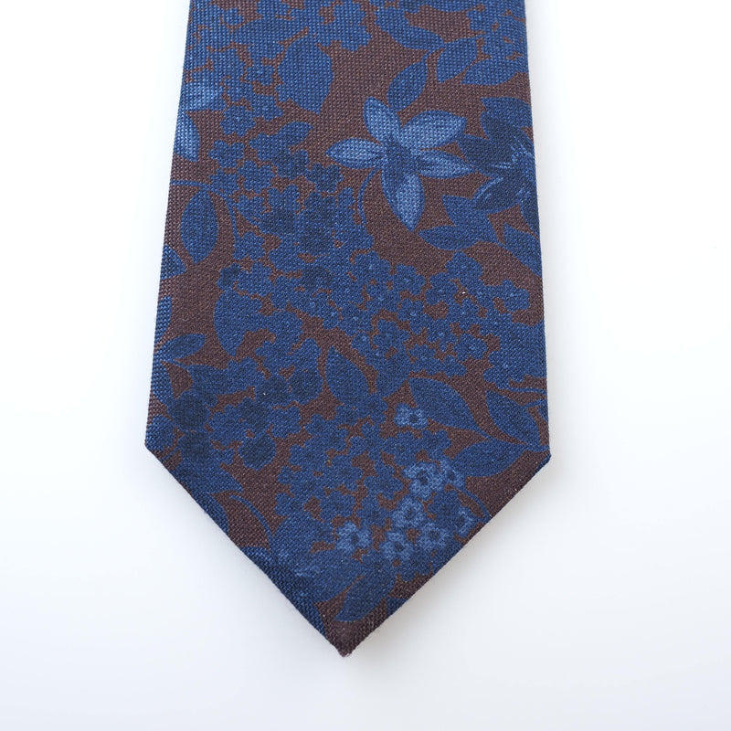 ISAIA - Tie "7 Fold" Floral Multicolor - Tie | Outlet & Sale