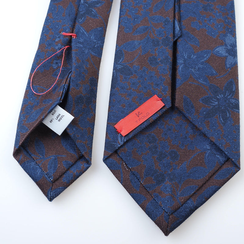 ISAIA - Tie "7 Fold" Floral Multicolor - Tie | Outlet & Sale