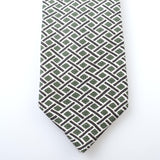 ISAIA - Tie "7 Fold" Geometric Pattern - Tie | Outlet & Sale
