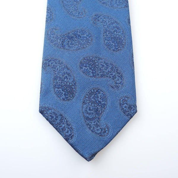 ISAIA - Tie "7 Fold" Mini Paisley - Tie | Outlet & Sale