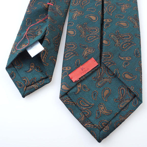 ISAIA - Tie "7 Fold" Mini Paisley - Tie | Outlet & Sale