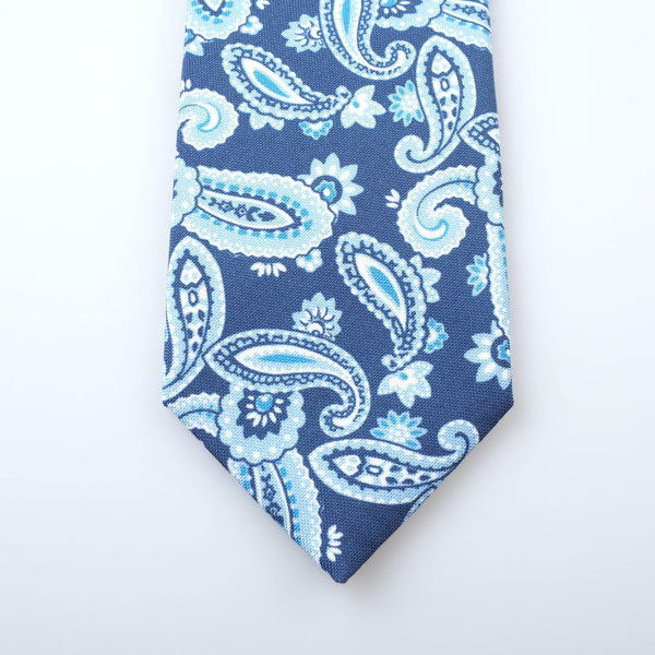 ISAIA - Tie "7 Fold" Paisley - Tie | Outlet & Sale