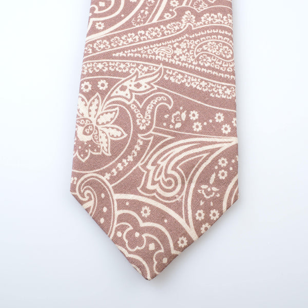 ISAIA - Tie "7 Fold" Paisley - Tie | Outlet & Sale