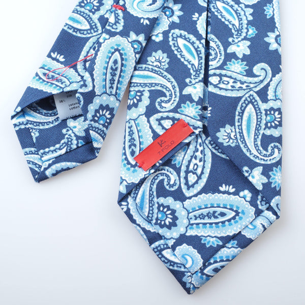 ISAIA - Tie "7 Fold" Paisley - Tie | Outlet & Sale