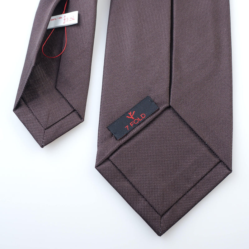 ISAIA - Tie "7 Fold" Solid Pattern - Tie | Outlet & Sale