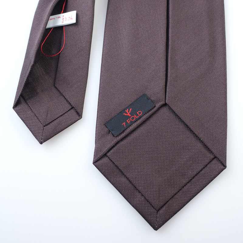 ISAIA - Tie "7 Fold" Solid pattern - Tie | Outlet & Sale
