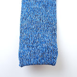 ISAIA - Tie Melange Square Wool pattern - Tie | Outlet & Sale